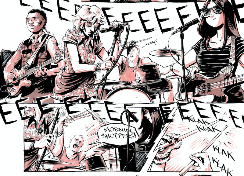 Illustration for article titled Nate Powell’s Come Again is a striking but flawed supernatural drama